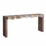 Rustic Step-Block Console Table - Stylish & Durable Entryway Decor - Image 5