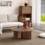 Elegant Walnut MDF Coffee Table – Modern & Durable Centerpiece