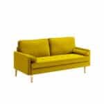 Thickened Velvet Sofa with Silky Touch - Pure Color - Image 5