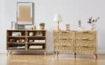 Premium Natural Rattan Dresser - Elegant, Durable Storage with Rattan Drawers & Solid Wood Design - Image 5