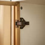 White MDF Cabinet with Geometric Design and 4 Drawers - Stylish Storage Solution - Image 11