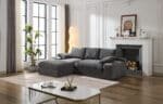 Ultimate Grey Modular L-Shape Sofa – Modern, Comfortable, Easy-Setup Sectional for Stylish Living Rooms - Image 4