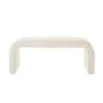 Elegant Cream U-Shaped Ottoman Set for Versatile Home Use - Image 3