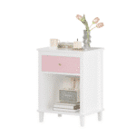 Ultimate Pink MDF Nightstand - Stylish, Sturdy & Space-Saving Bedside Table - Image 11