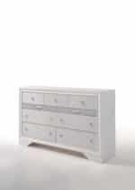 White Finish Dresser with Multiple Drawers - Image 7