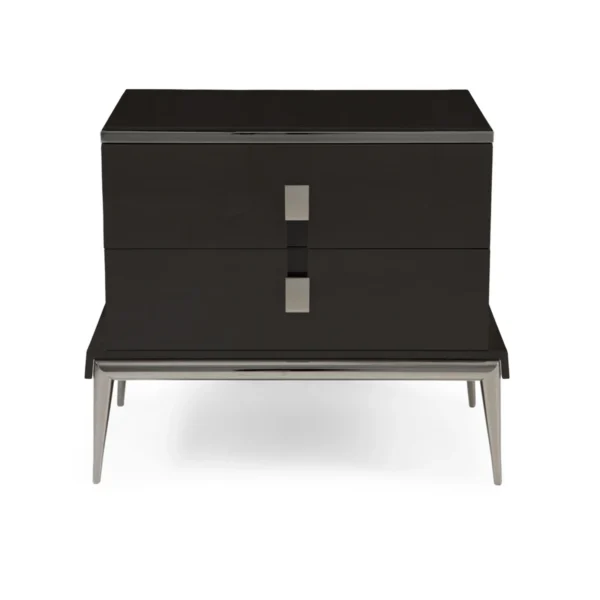 Antique French-Inspired Nightstand – Adjustable & Convertible Wooden Bedside Table