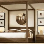 RH LIGNE Closed Nightstand – Modern Solid Wood Three-Drawer Bedside Cabinet - Image 6