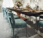 12-Seater Modern Luxury Solid Wood Dining Table – Rectangular Heavy-Duty Design - Image 5