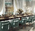 12-Seater Modern Luxury Solid Wood Dining Table – Rectangular Heavy-Duty Design - Image 3