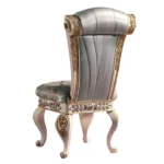 French Oval Dining Table & Chair Set – Hand-Carved Solid Wood Traditional European Furniture - Image 5