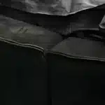 Round Leather Bed with Solid Wood Frame - Contemporary Design - Customizable Color - Image 9