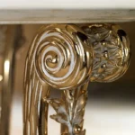 French Oval Dining Table & Chair Set – Hand-Carved Solid Wood Traditional European Furniture - Image 6