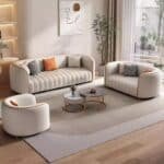 Top-Grain Leather Modular Sectional Sofa with Customizable Layout - Various Colors - Image 2