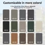 Premium Genuine Leather Modular Sectional Sofa with Stainless Steel Legs - Customizable Colors - Image 4