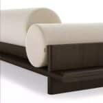 Premium Fabric Reclining Three-Seater Sofa with Eco-Friendly Materials - Nordic Style - Image 3