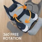 Fabric Reclining Chaise Lounge Sofa Bed with Adjustable Features - Picture Colors - Image 5