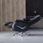 Genuine Leather Ergonomic Lift Chair with Multi-Function Features - Standard Color