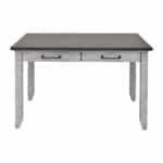 Distressed Two-Tone Multi-Function Table - White - Image 4